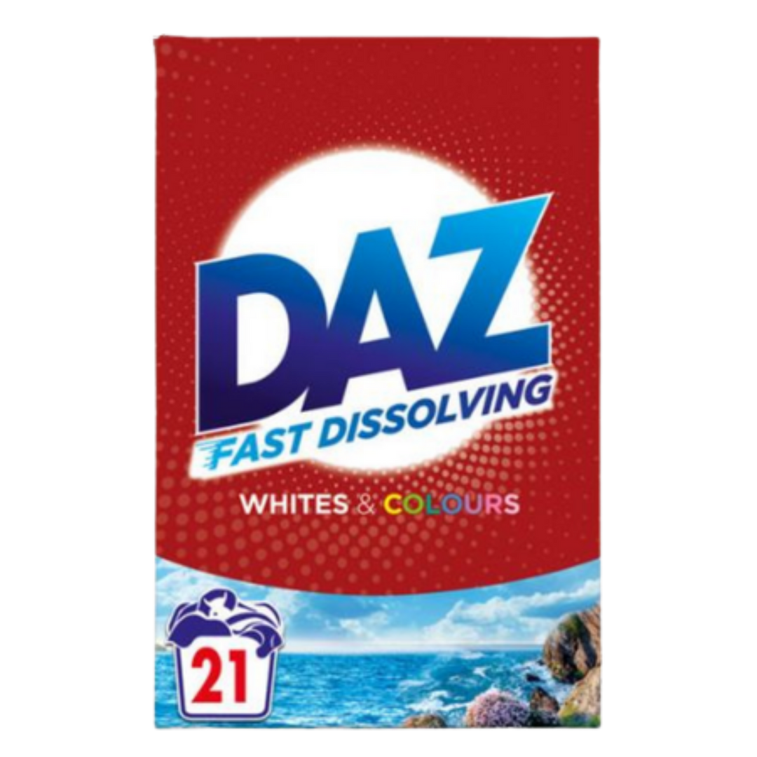 Daz Whites & Colours Vaskepulver – 1050 g