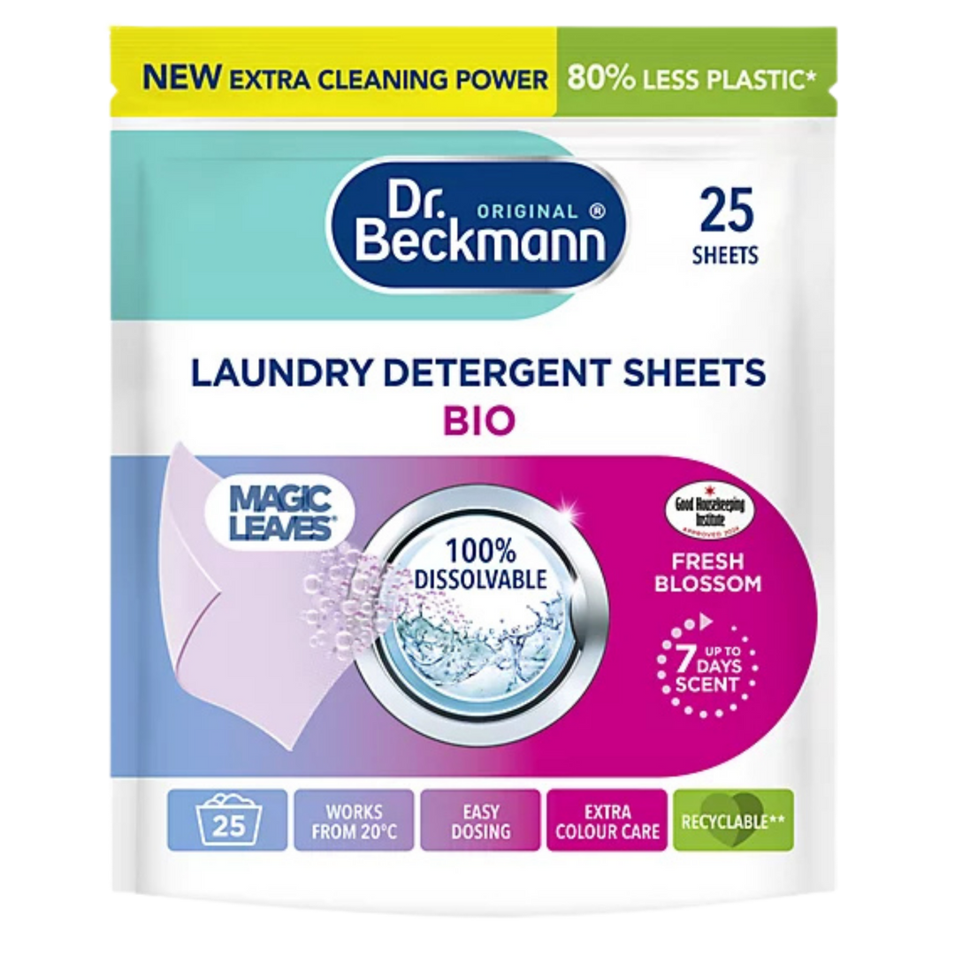 Dr. Beckmann Magic Leaves Bio Vaskeark – 25 stk