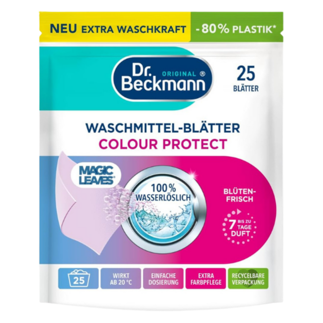Dr. Beckmann Magic Leaves Colour Vaskeark – 25 stk