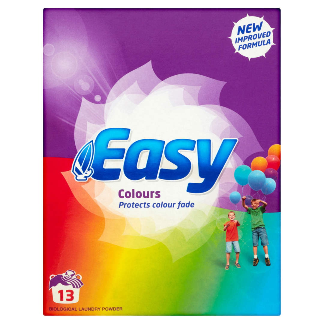 Easy Colours Protects Biological Laundry Detergent Powder - 884 g