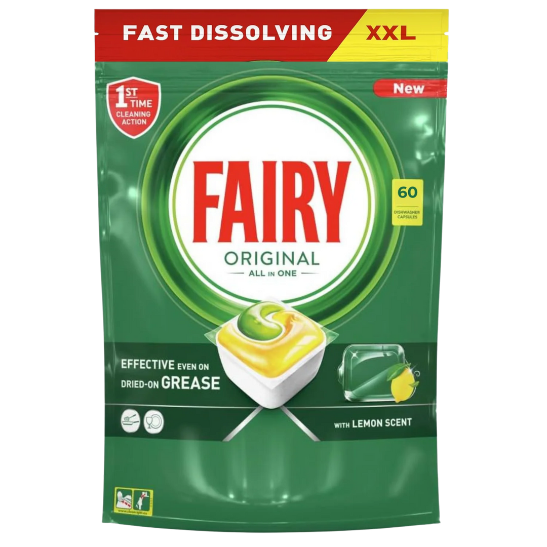 Fairy Original All-In-One Opvasketabs – 60 stk