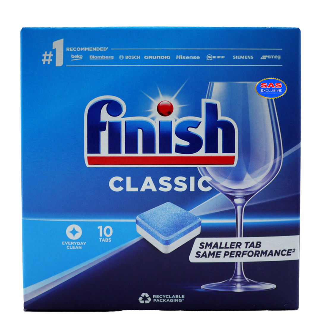 Finish Classic Opvasketabs – 10 stk