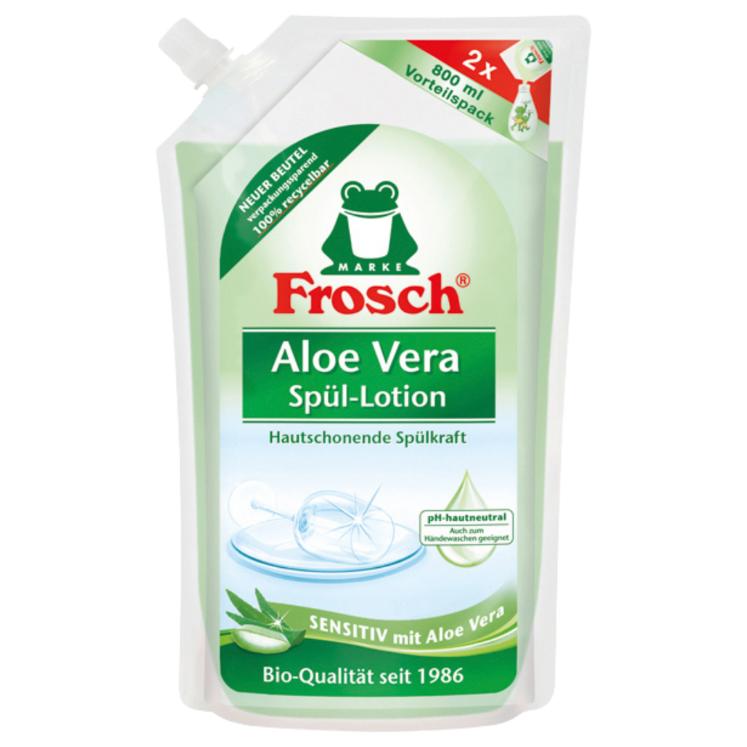 Frosch Aloe Vera Opvaskemiddel Refill – 800 ml