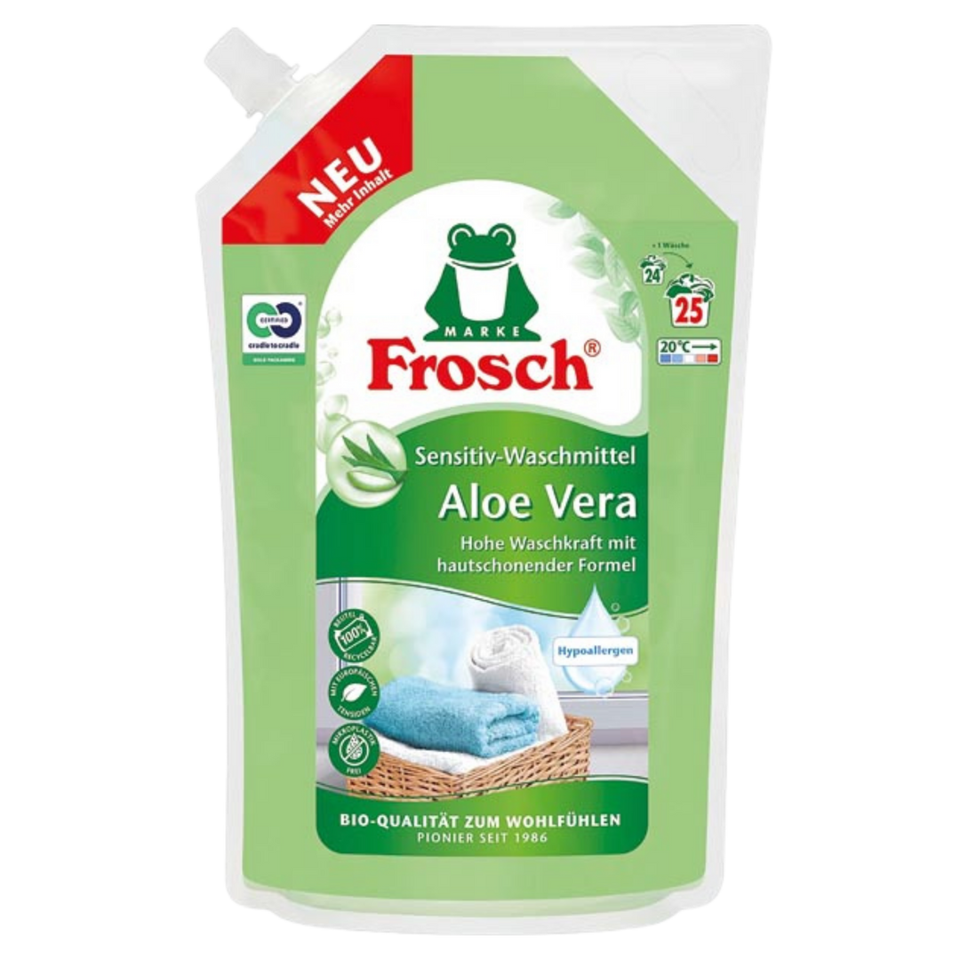 Frosch Aloe Vera Sensitive Flydende Vaskemiddel – 1500 ml