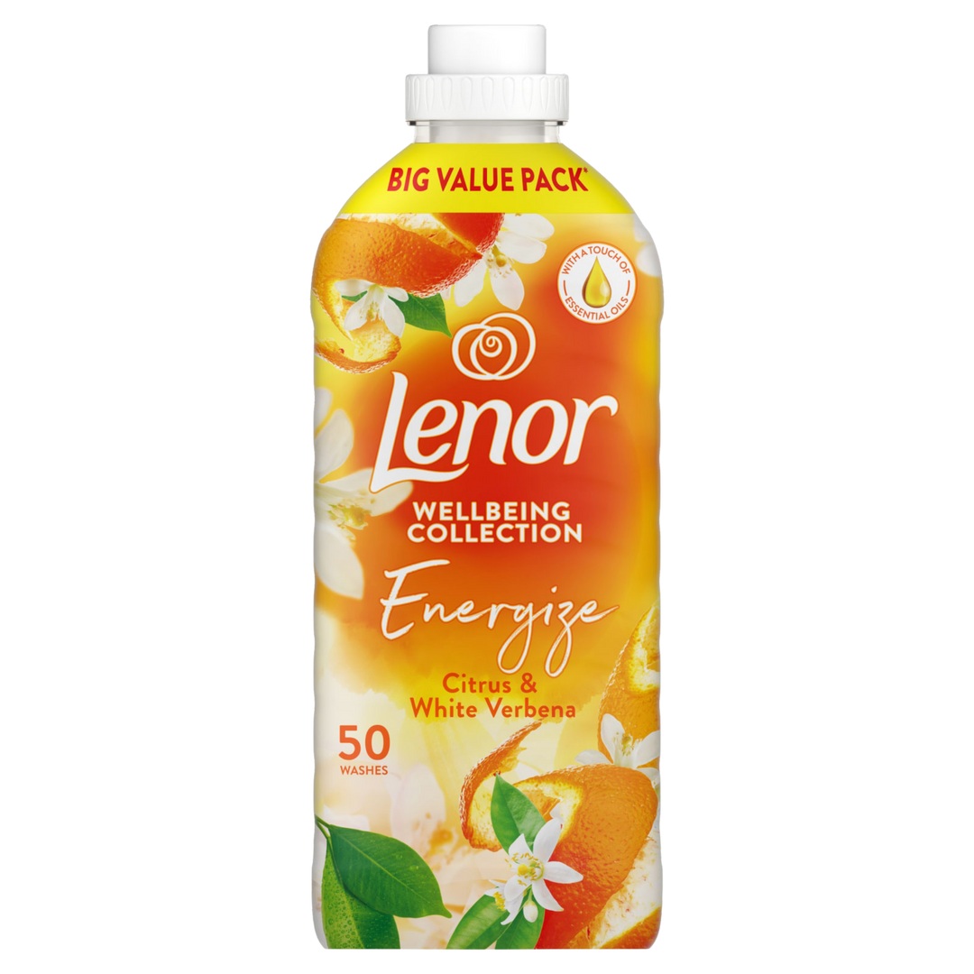 Lenor Energize Citrus & White Verbena Skyllemiddel – 1650 ml