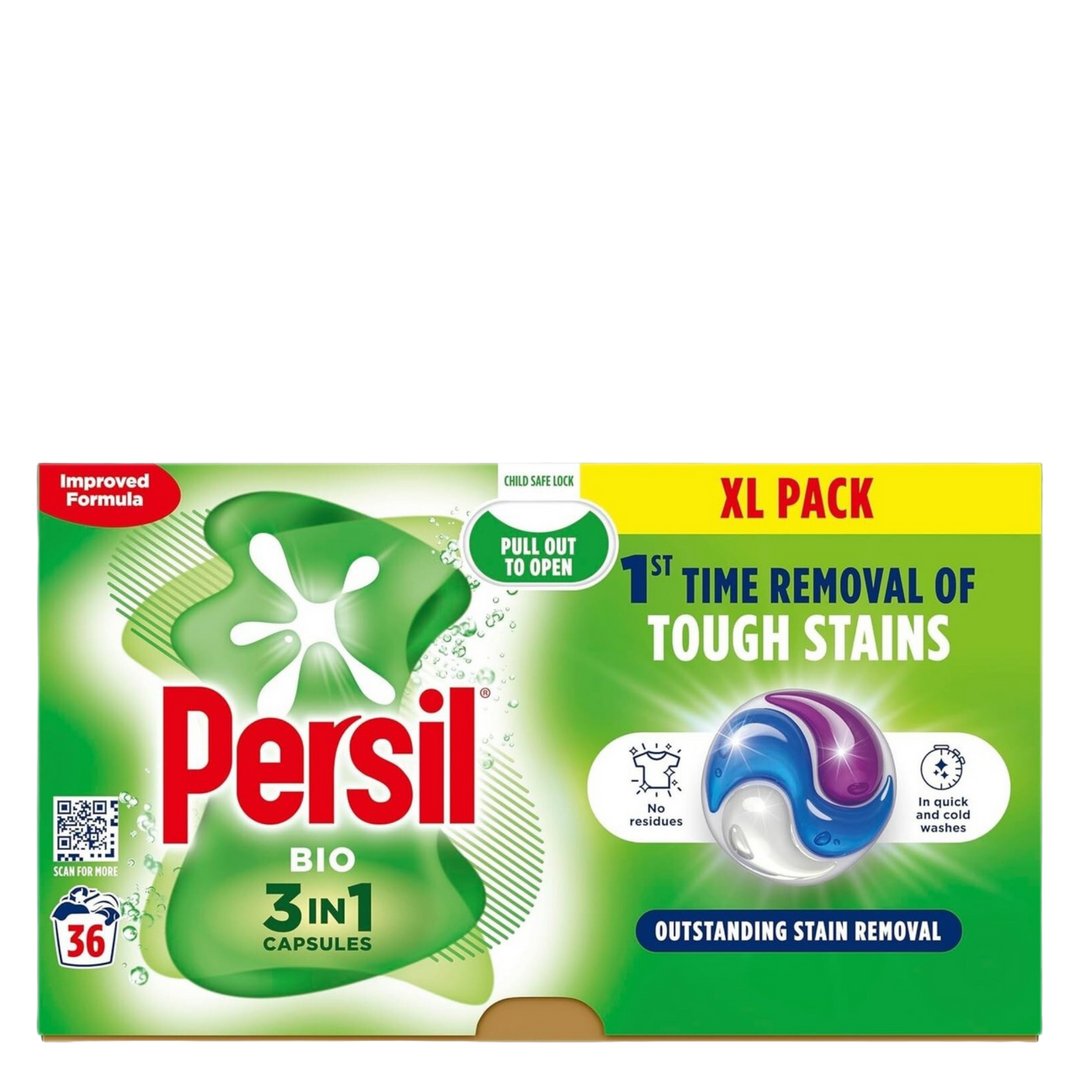 Persil Bio 3-i-1 Vaskekapsler – 36 stk