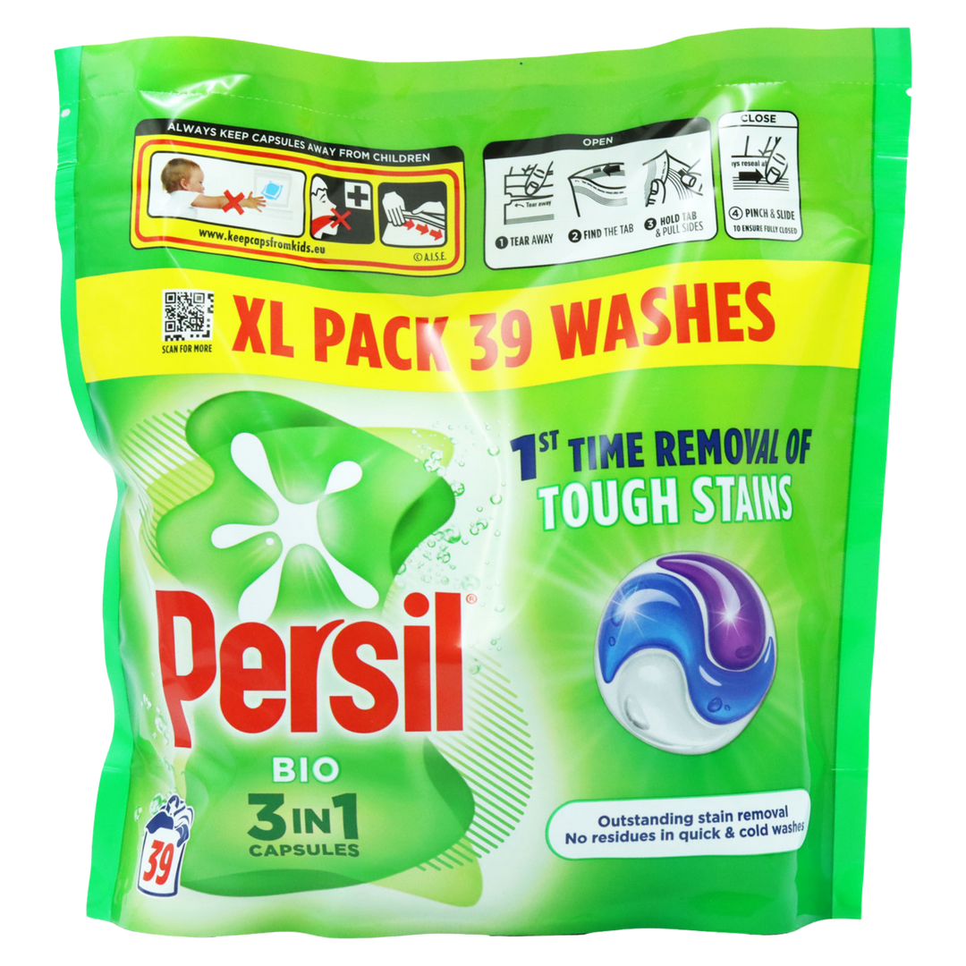 Persil Bio 3-i-1 Vaskekapsler – 39 stk