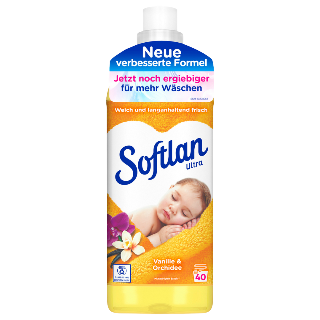 Softlan Ultra Vanilla & Orchid Skyllemiddel – 1000 ml