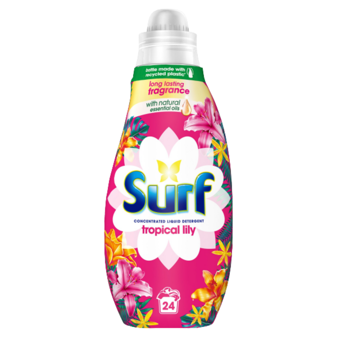 Surf Tropical Lily Vaskemiddel - 648 ml