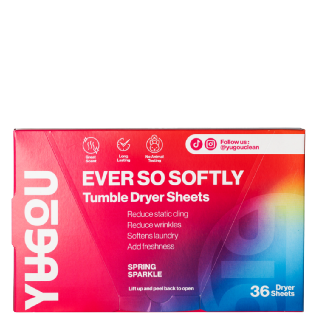 YUGOU Ever So Softly Tørretumblerark Spring Sparkle – 36 stk