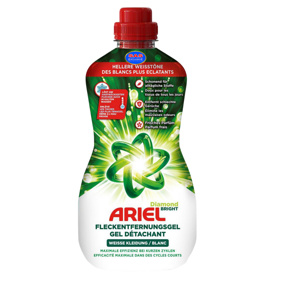 Ariel Stain Removal Gel til Hvidt Tøj – 800 ml