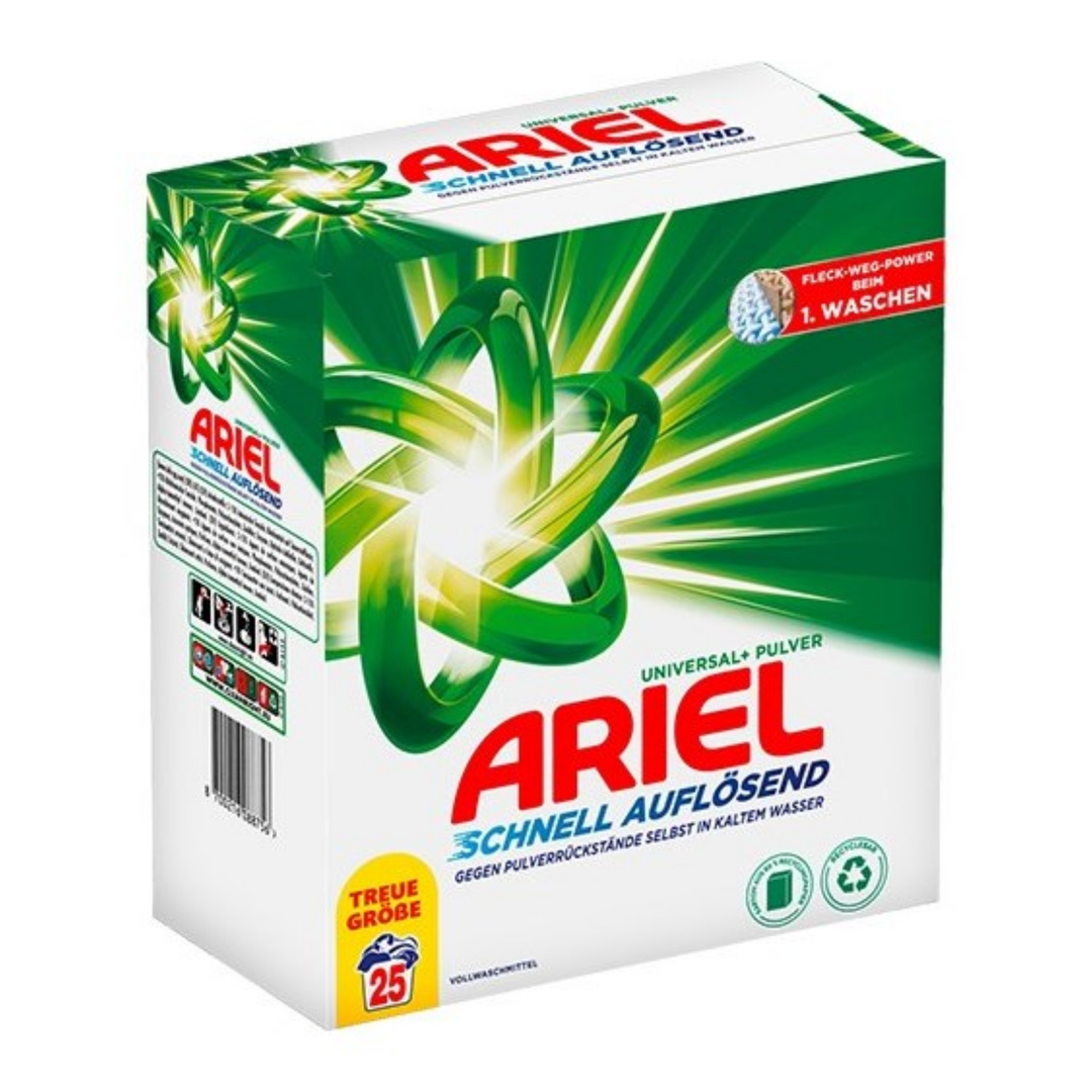 Ariel Universal Vaskepulver – 1500 g
