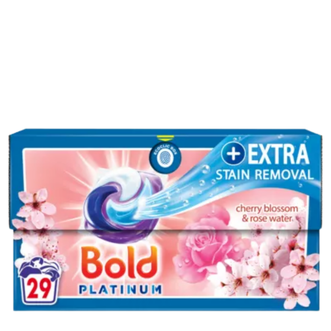 Bold All in 1 Platinum Cherry Blossom Vasketabs - 29 stk