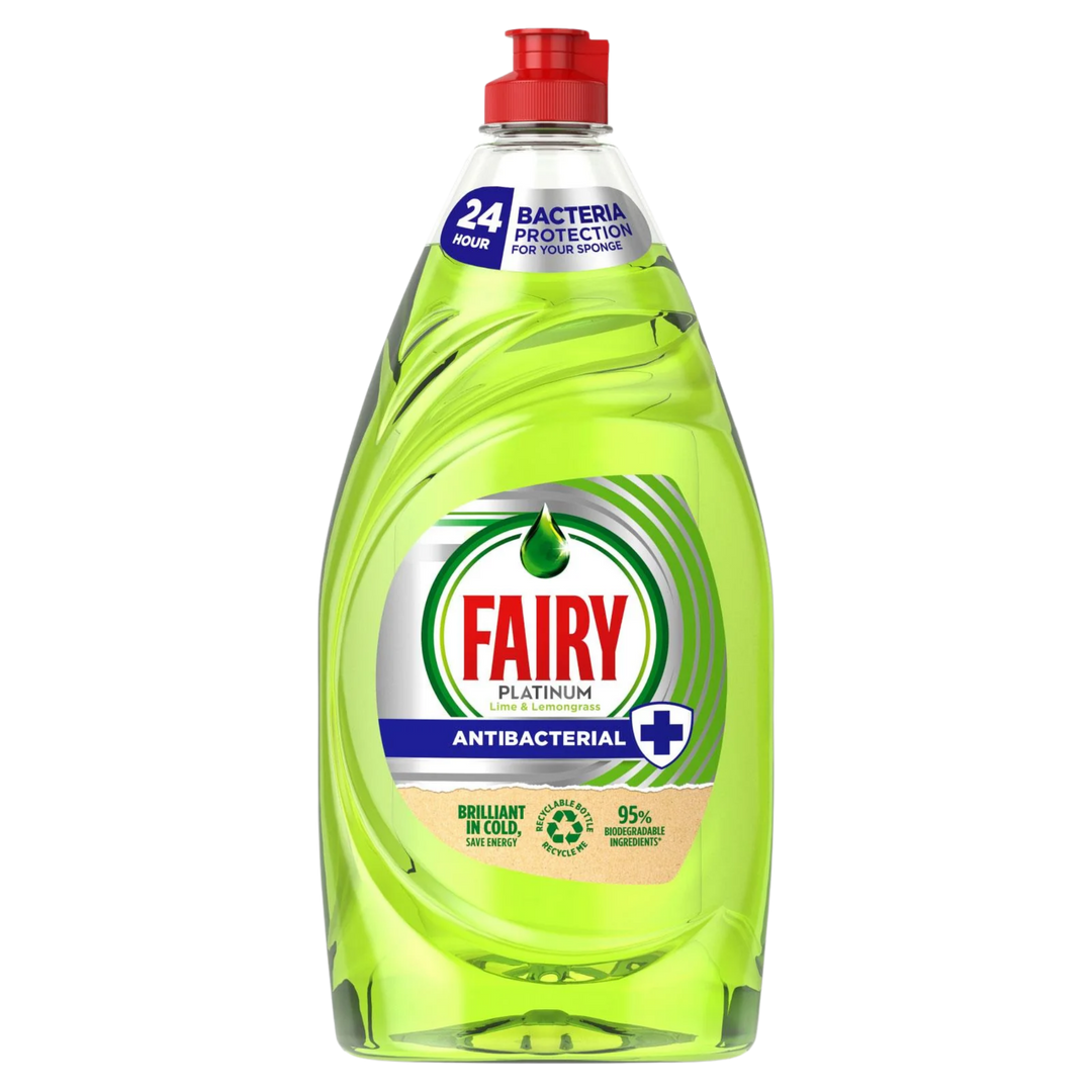 Fairy Antibakteriel Lime Opvaskemiddel - 820 ml
