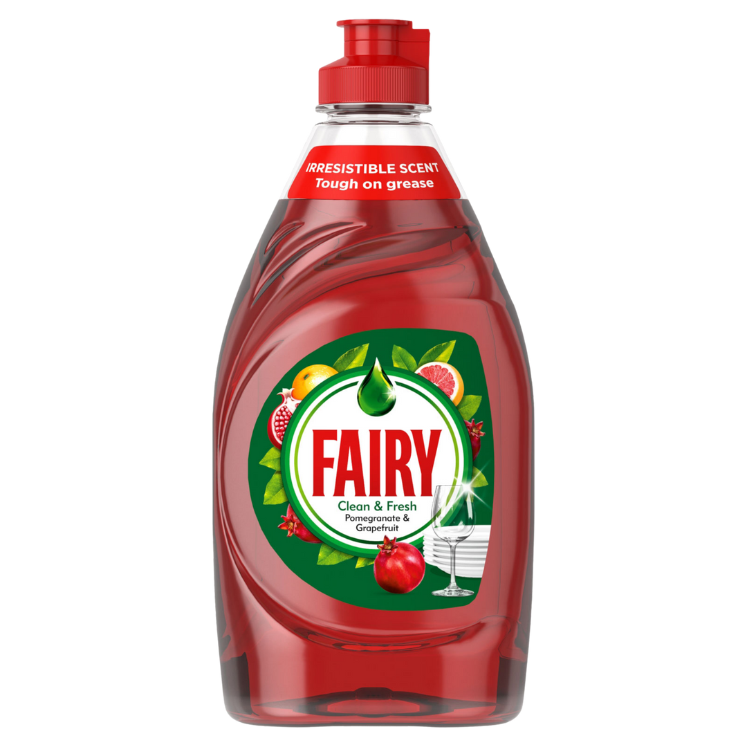 Fairy Clean & Fresh Pomegranate & Honeysuckle Opvaskemiddel - 320 ml