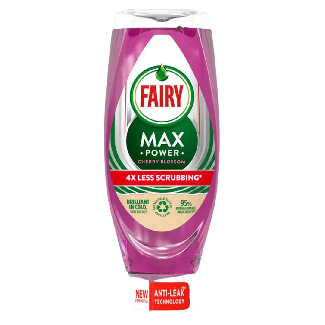 Fairy Liquid Max Power Cherry Blossom Opvaskemiddel - 640 ml