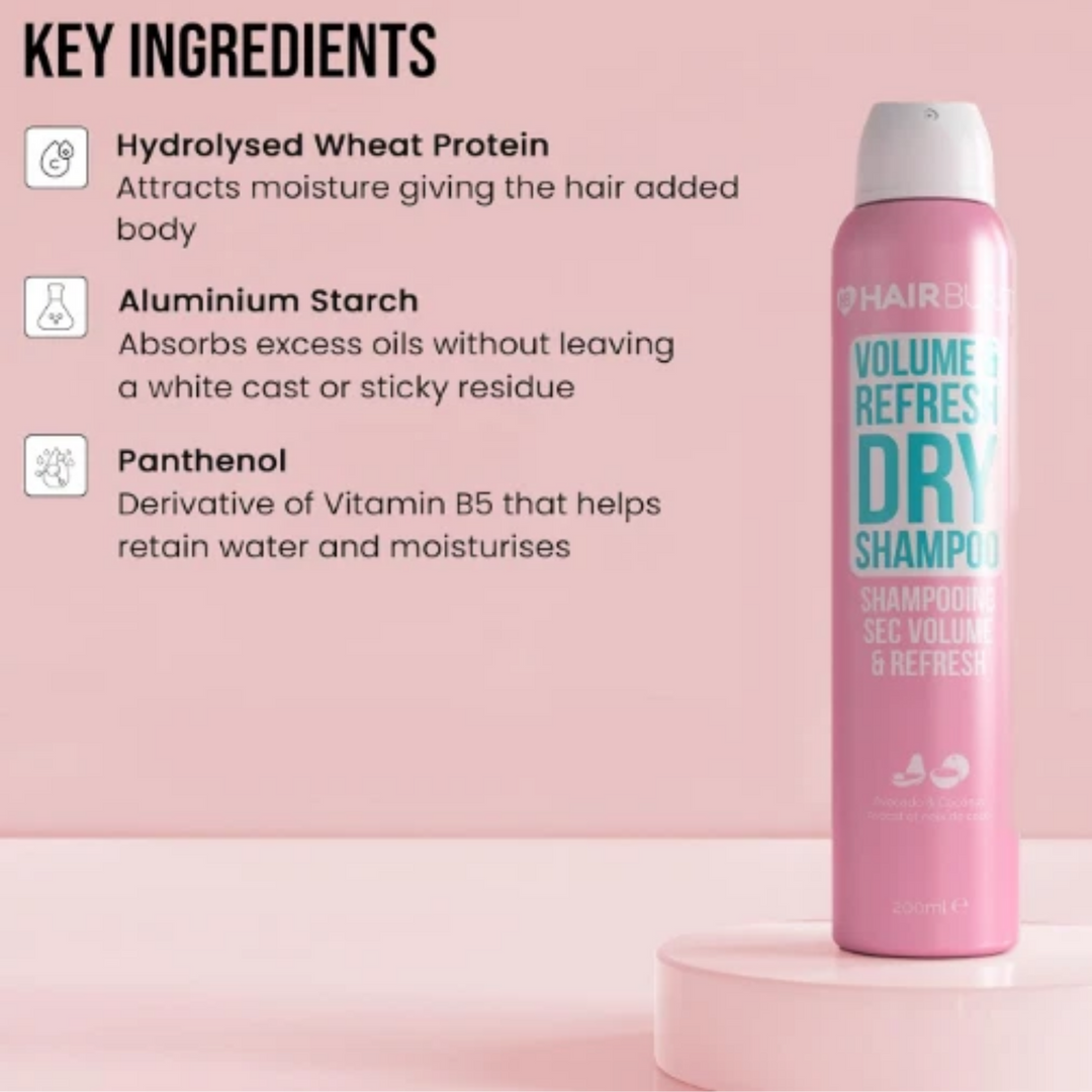 Hairburst Volume & Refresh Dry Shampoo - 200 ml