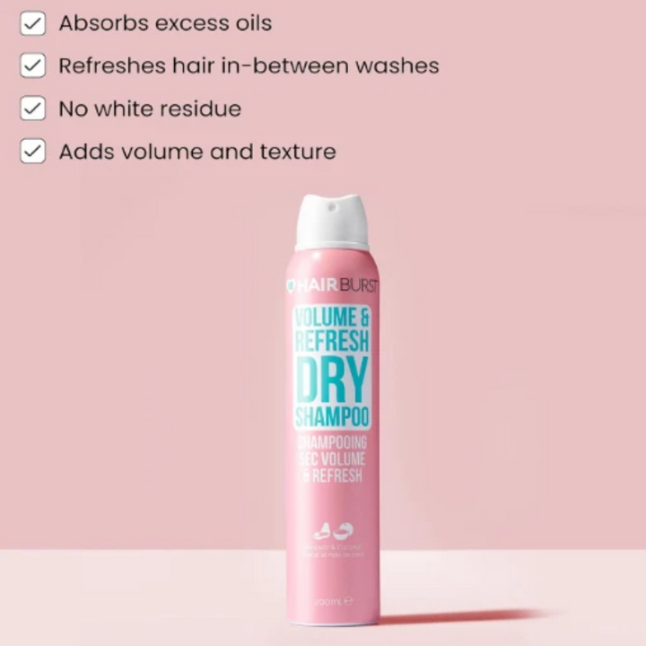Hairburst Volume & Refresh Dry Shampoo - 200 ml