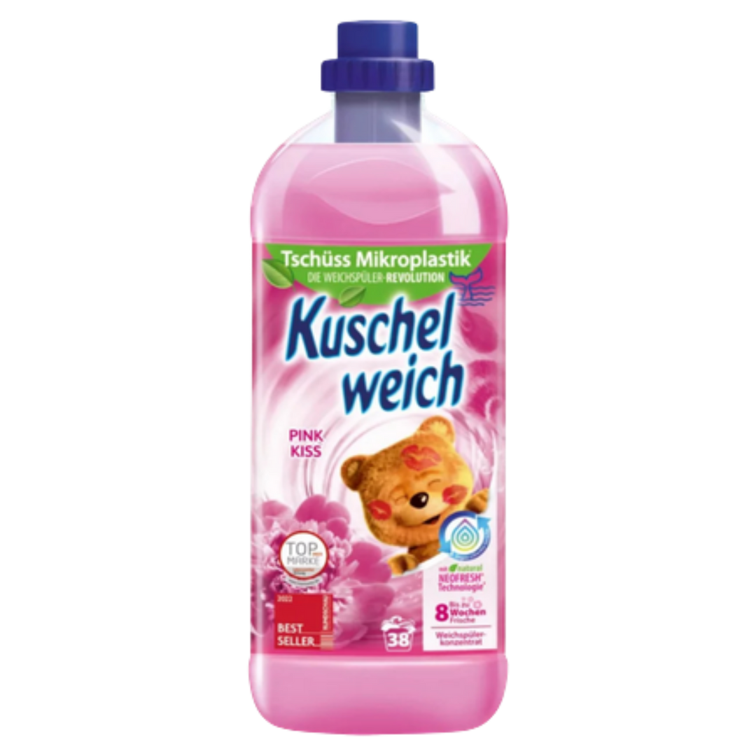 Kuschelweich Pink Kiss Skyllemiddel – 1000 ml
