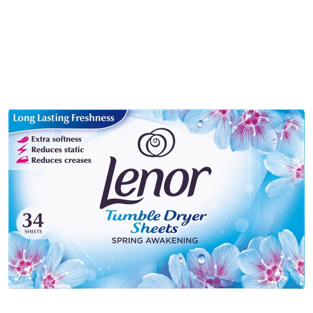 Lenor Spring Awakening Tørretumblerark - 34 stk