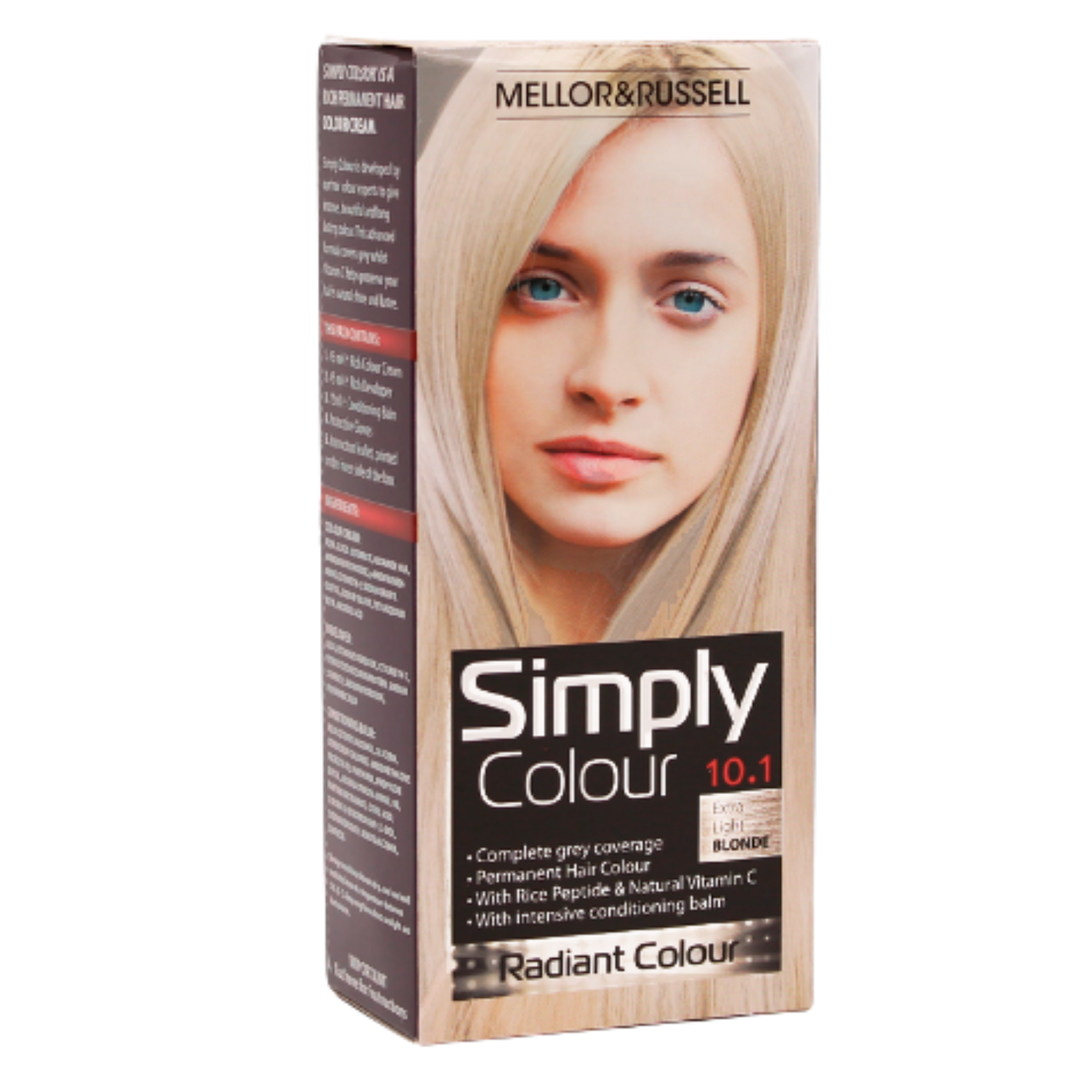 Mellor & Russell Simply Colour Hårfarve - 10.1 Extra Light Blonde