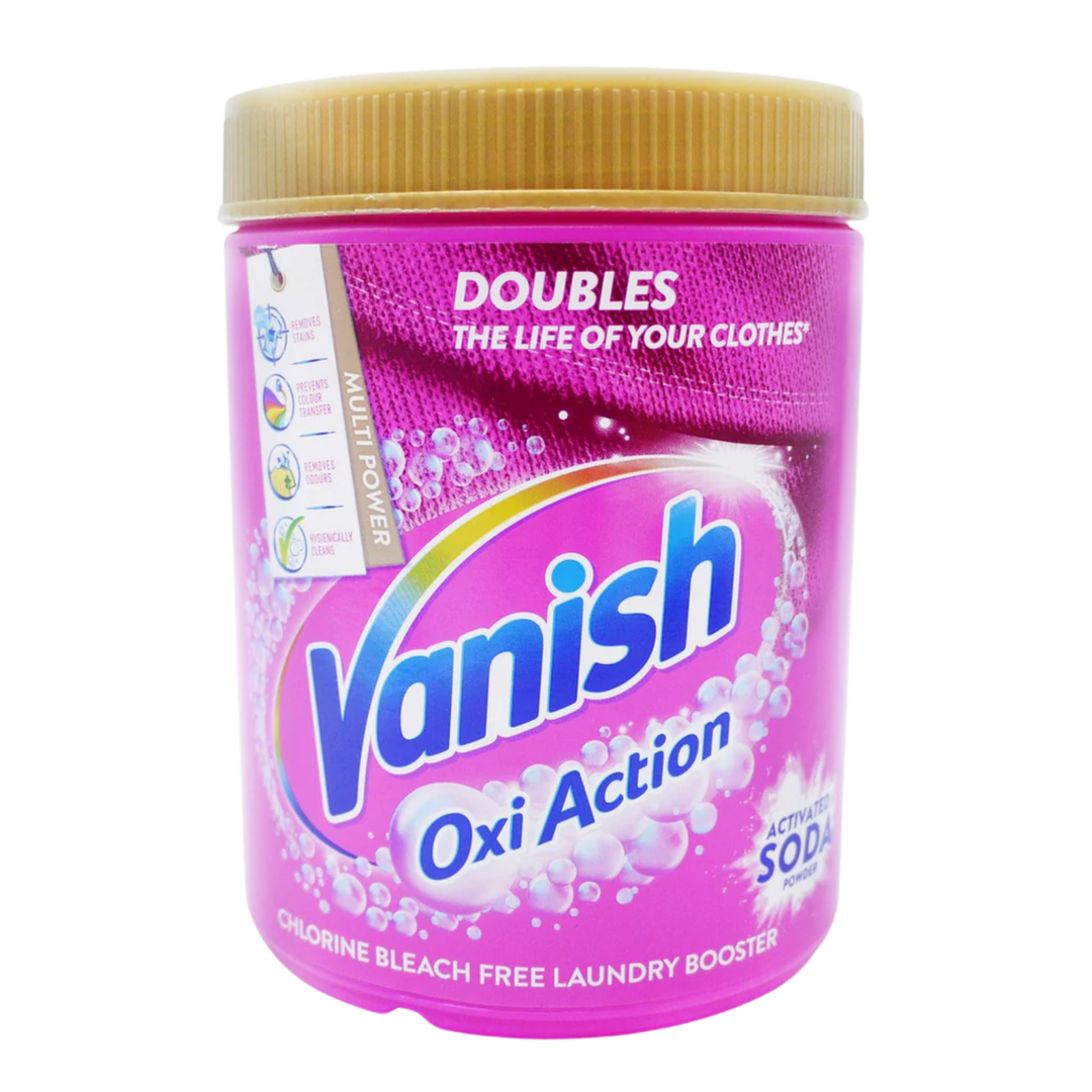 Vanish Gold Oxi Action Pink Pletfjerner Pulver – 1000 g
