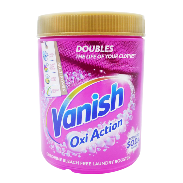 Vanish Gold Oxi Action Pink Pletfjerner Pulver – 1000 g