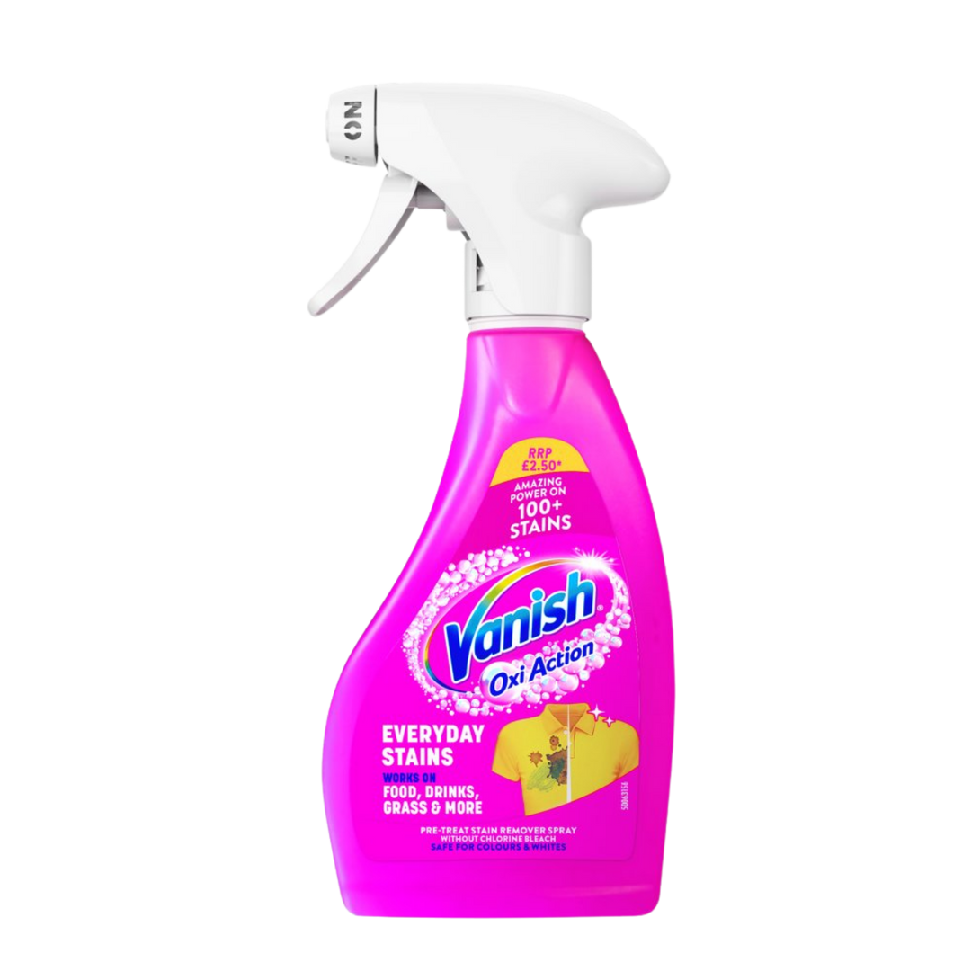 Vanish Oxi Action Pletfjerner Spray til Tekstiler – 250 ml